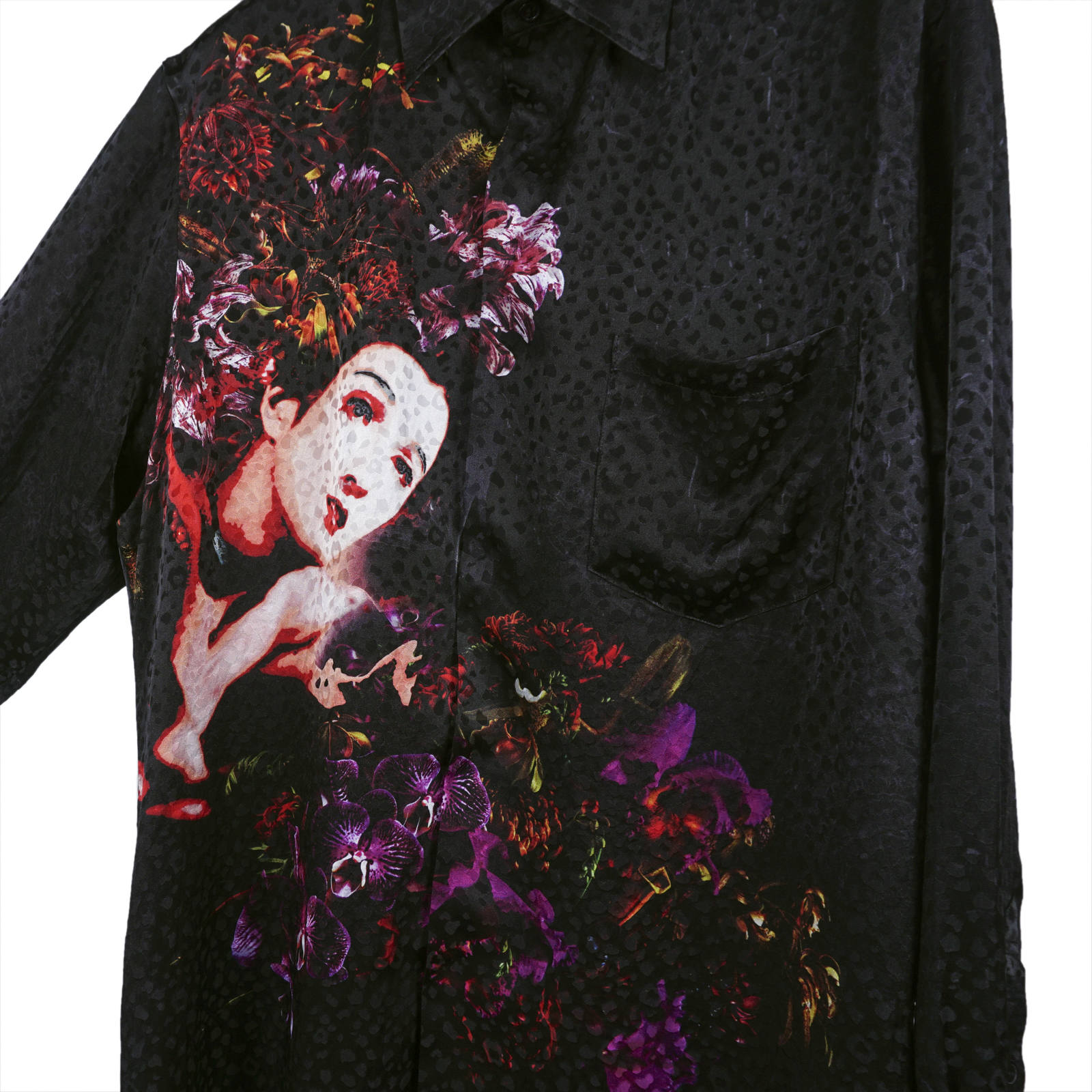 Yohji Yamamoto [HH-B79-414 / 花58プリントブラウス] - 2(S)