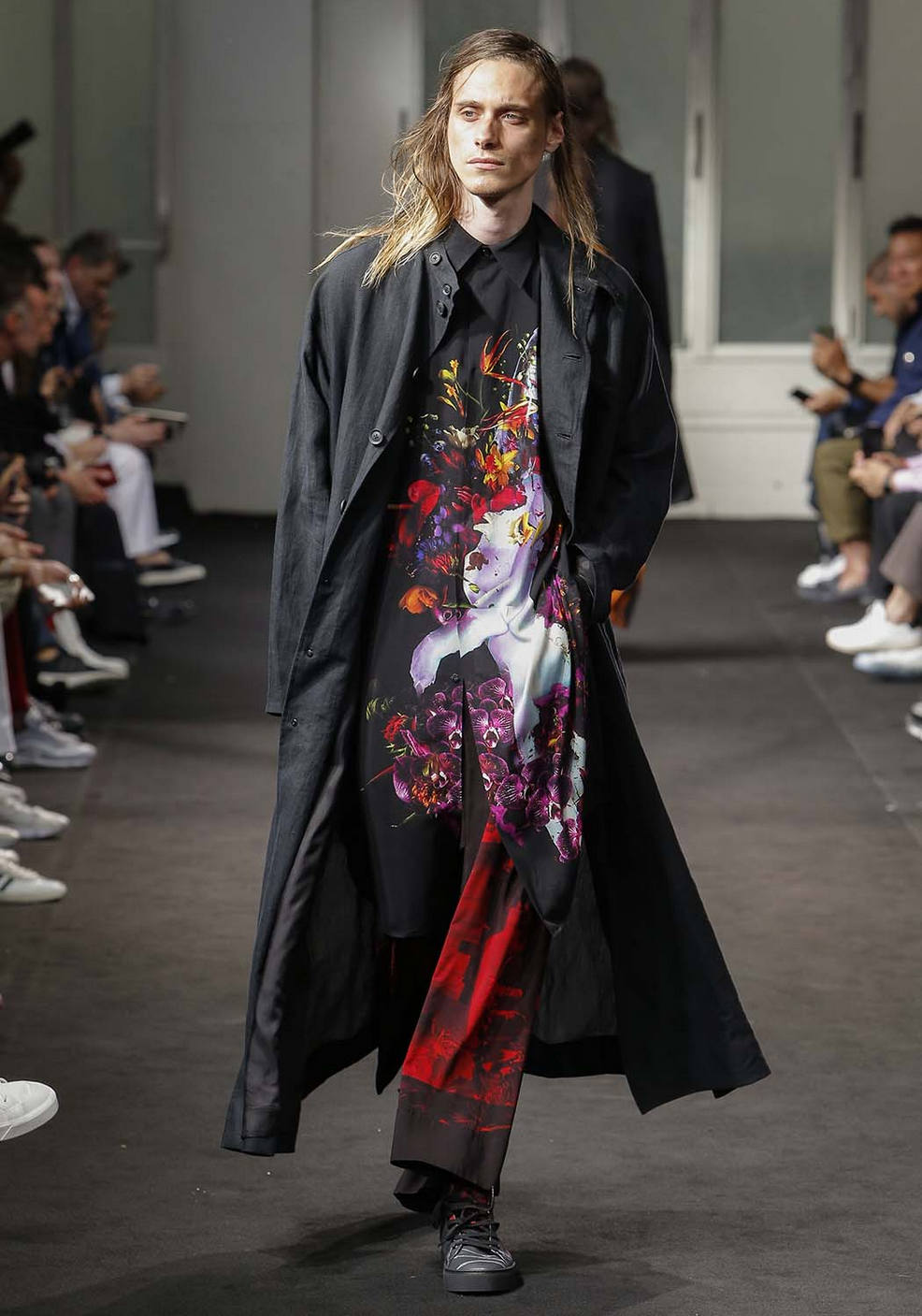 yohji yamamoto - Yohji Yamamoto [HH-B82-227 / ONNA3ブラウス
