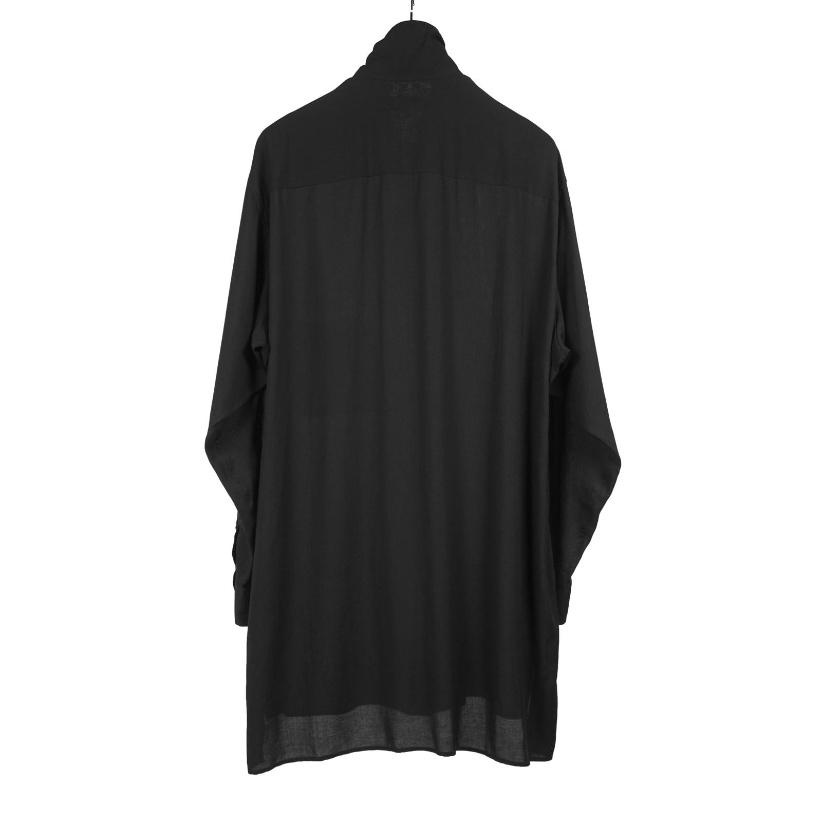 Yohji Yamamoto ヨウジヤマモト　シルク　変形ブラウス Yohji Yamamoto ヨウジヤマモト シルク 変形ブラウス Yohji