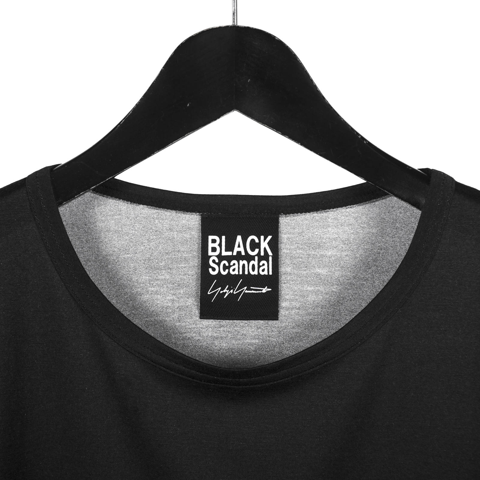 ブラック 半袖 Tシャツ B yohji yamamootto ib5HQJu3.jpg