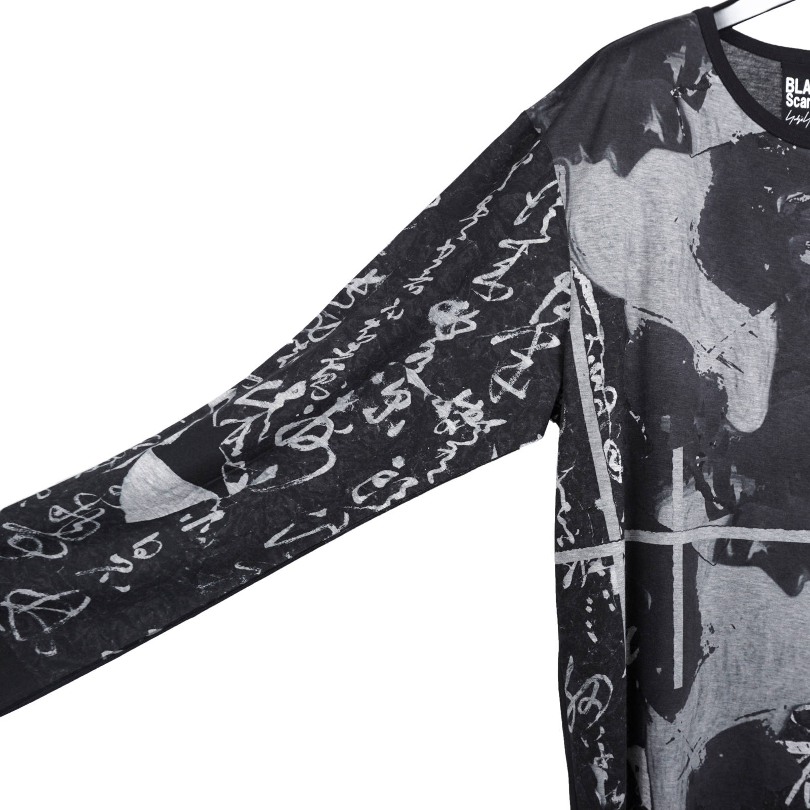 yohji yamamoto - Yohji Yamamoto [HR-T45-272 / 朝倉PT まんじ長袖