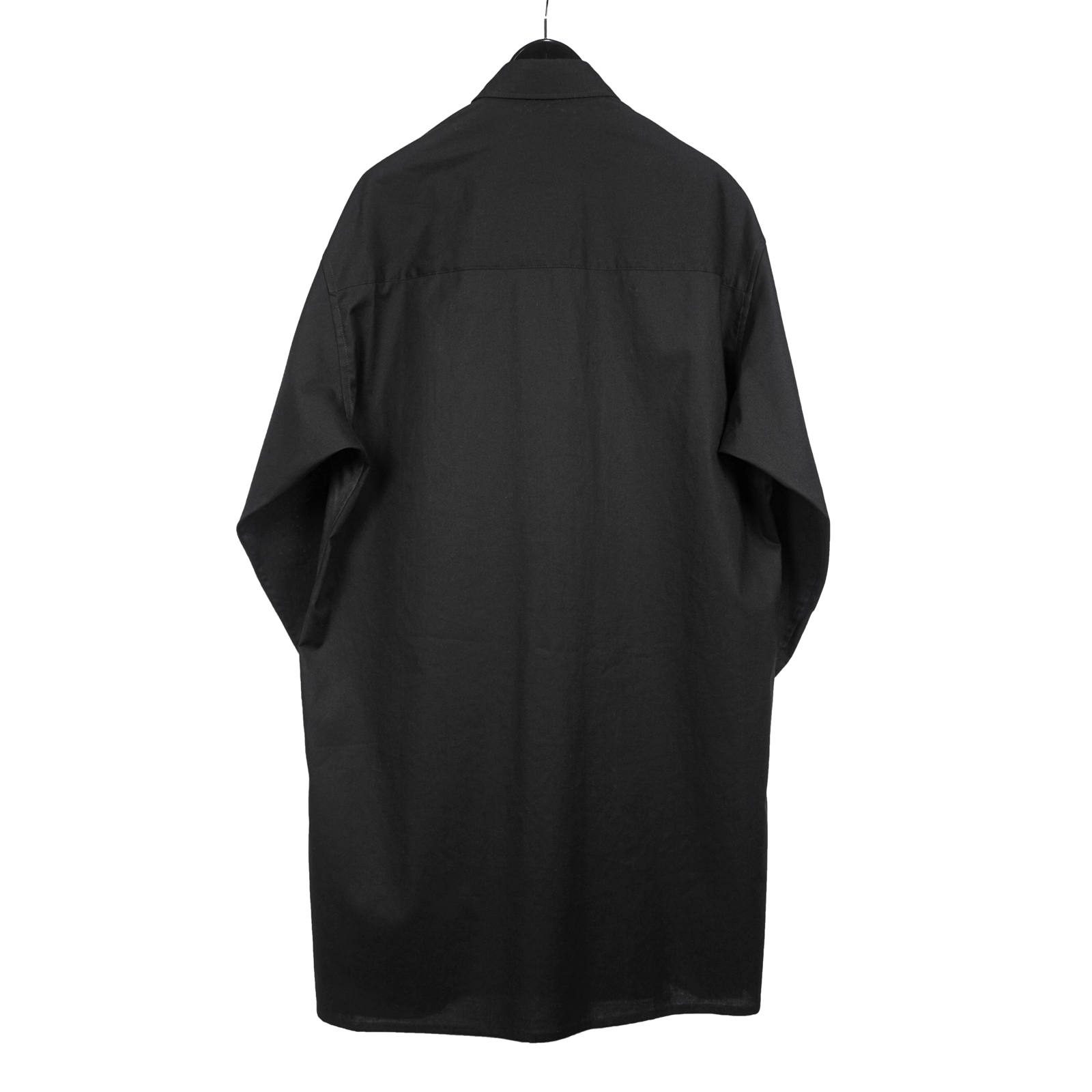 yohji yamamoto W-釦スタンド衿B black サイズ2 yohji yamamoto - Yohji Yamamoto [HR-B57-832 / 釦スタンド衿B・女優